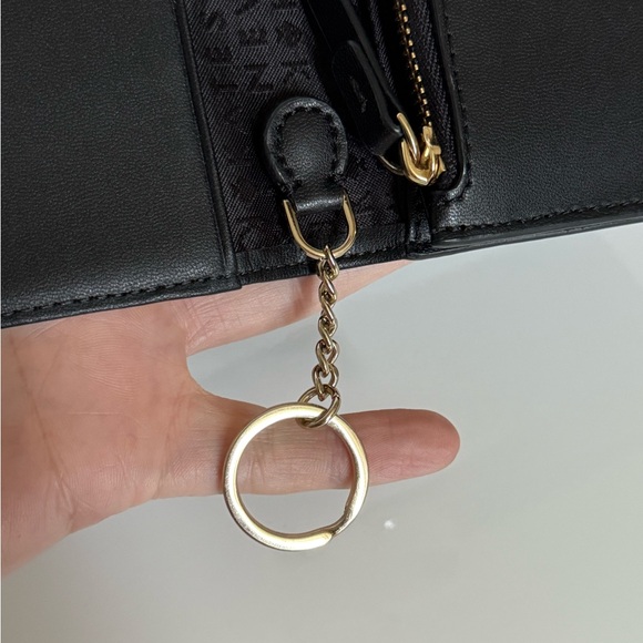Kate Spade Small Bifold Black Keychain Wallet - Picture 9 of 12